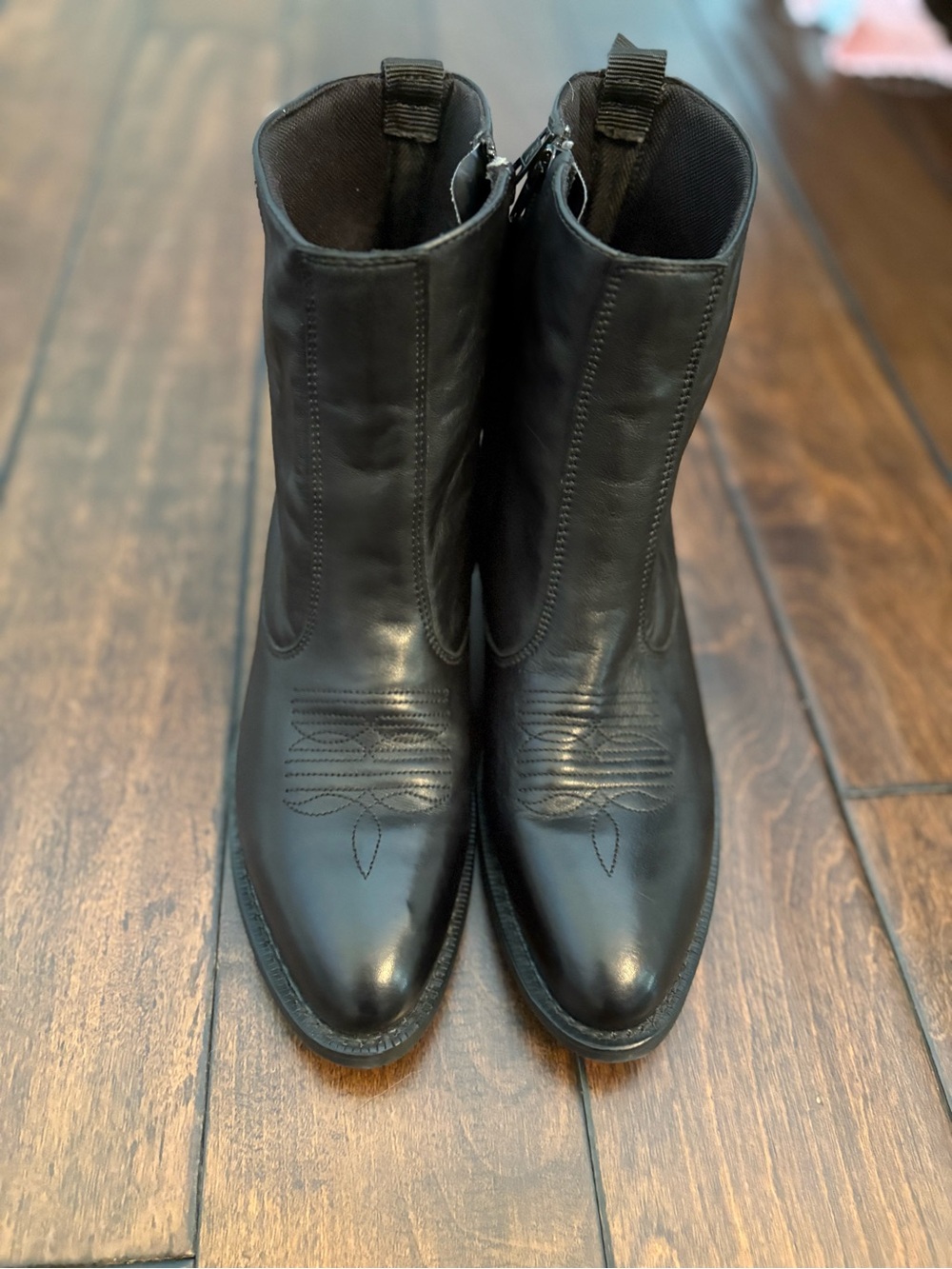 Laredo Men's Fletcher Black Leather
Ankle Boots size 8.5 NWOT